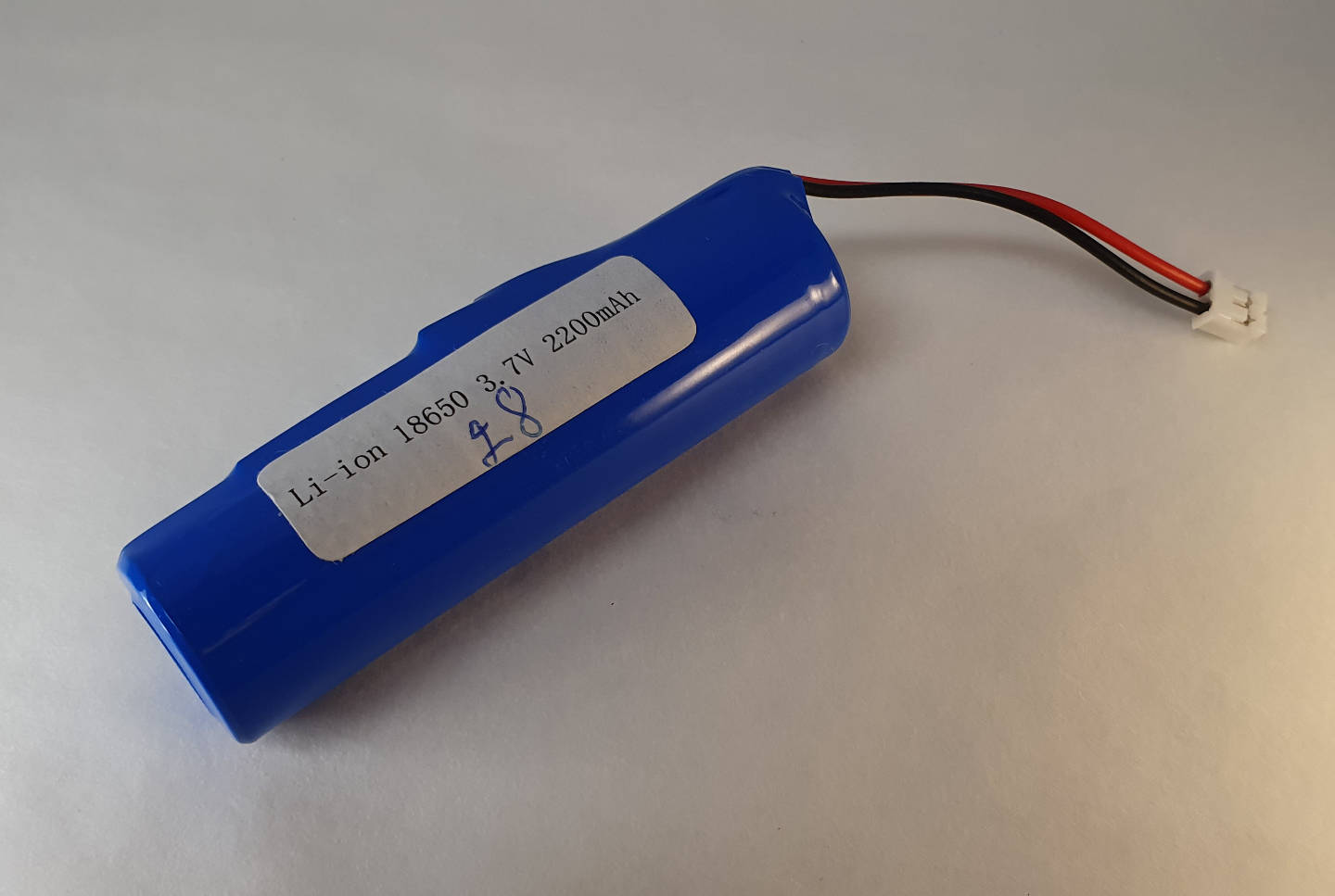 Protected 2200mAh 18650 Lithium Ion Battery (testing sample sale)
